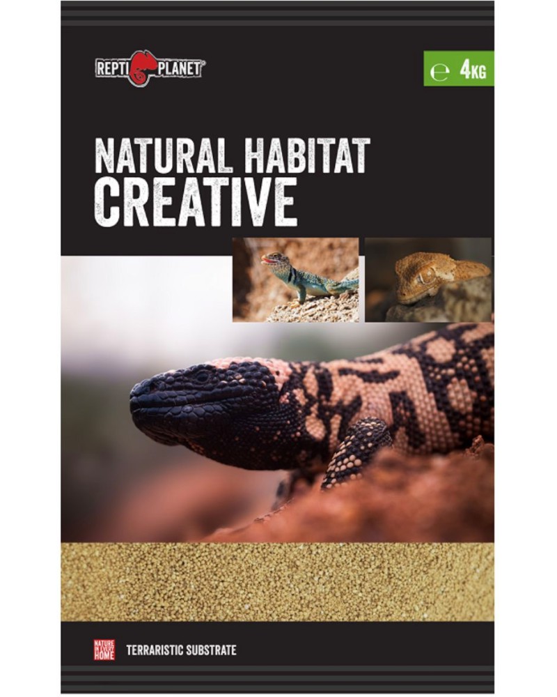 Моделиращ субстрат за терариум REPTI PLANET Natural Habitat Creative Моделиращ субстрат за терариум REPTI PLANET Natural Habitat Creative - 4 kg - продукт
