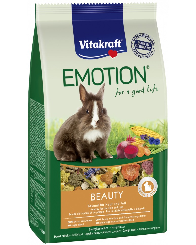     Vitakraft Emotion Beauty Adult - 600 g,  6+  - 