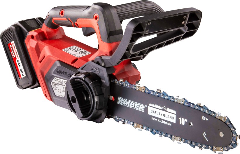 Акумулаторен верижен трион 20V Raider RDI-BCCS32 Акумулаторен верижен трион 20V Raider RDI-BCCS32 - С батерия и аксесоари от серията Industrial -