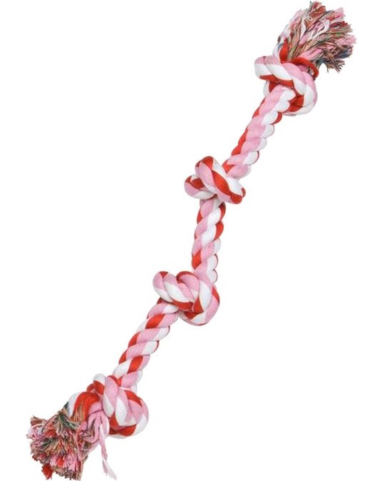 Въже за кучета GimDog Cotton Dent Въже за кучета GimDog Cotton Dent - С дължина 45 и 60 cm - играчка