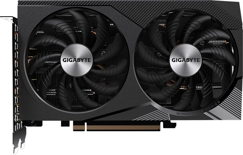 Видео карта Gigabyte RTX 3060 WINDFORCE Видео карта Gigabyte RTX 3060 WINDFORCE - 12 GB, GDDR6, 192 bit, Dual Fan OC -