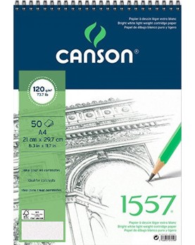    Canson 1557 Croquis - 50 , 120 g/m<sup>2</sup> - 