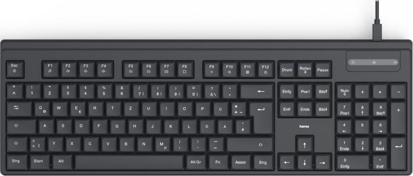 Клавиатура Hama CK-100 Клавиатура Hama CK-100 - С USB кабел -