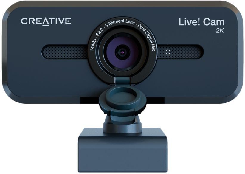 Уеб камера Creative Live! Cam Sync V3 Уеб камера Creative Live! Cam Sync V3 - С микрофон, 95°, 1440p (2560 x 1440), 5 MP CMOS, USB-A 2.0, 1.8 m кабел -