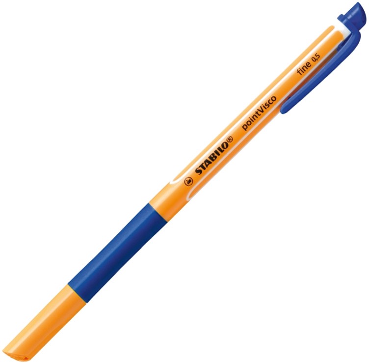 Гел ролер Stabilo PointVisco 0.5 mm Гел ролер Stabilo PointVisco 0.5 mm -