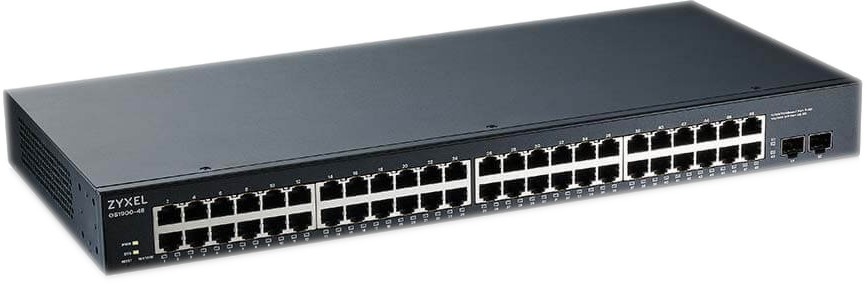  ZyXEL GS1900-48 v2 - 48 , 2 SFP , 1000 Mbps - 