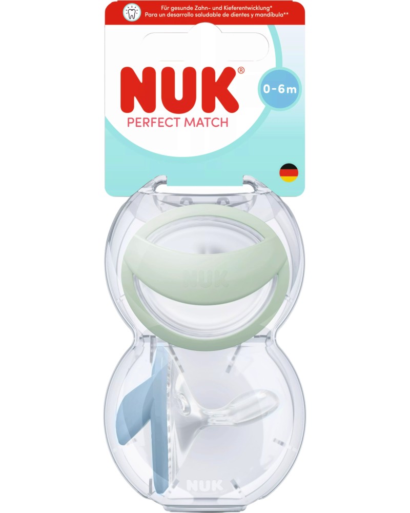 ��������� NUK MommyFeel - 2 ����, � ����� �� ����������, �� ������� Perfect Match, 0-6 � - ���������