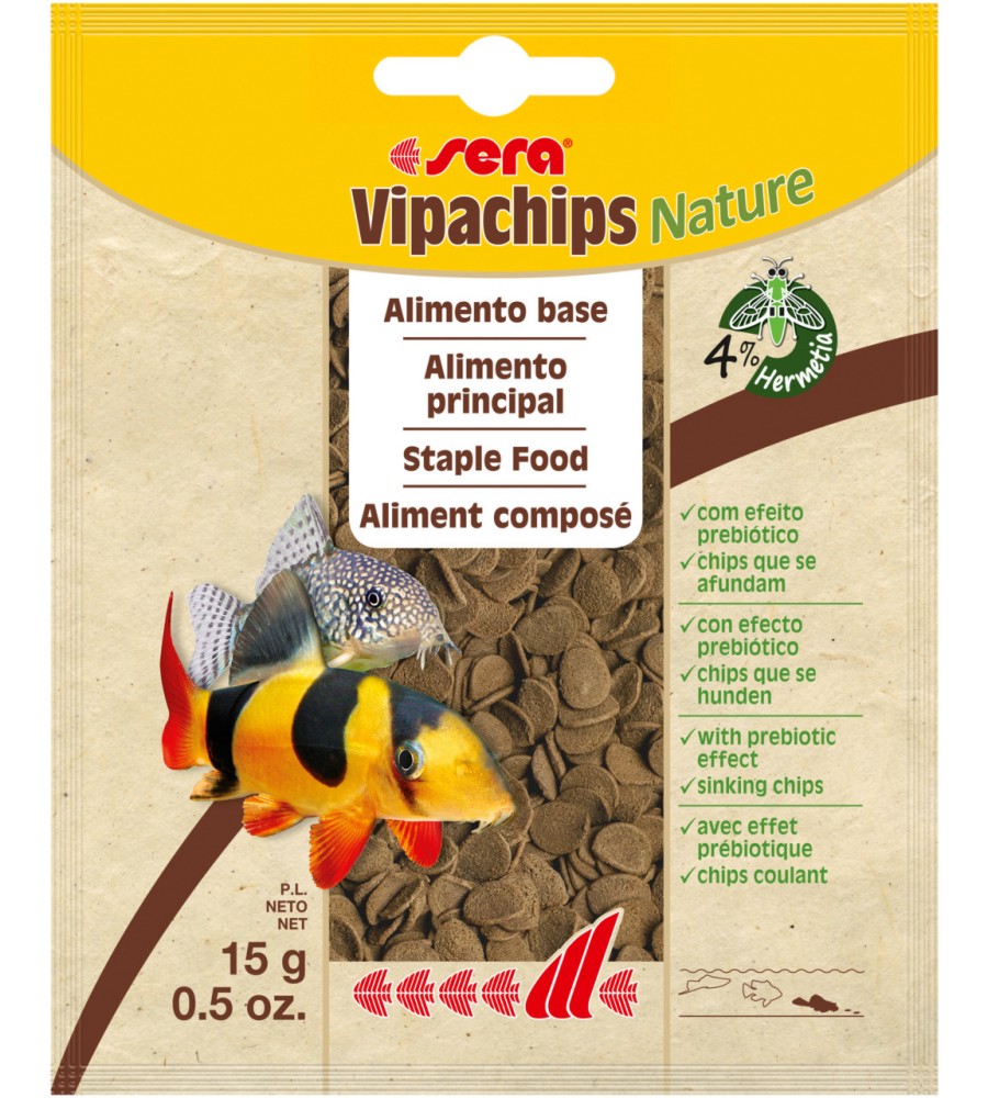     sera Vipachips - 15  37 g,   Nature - 