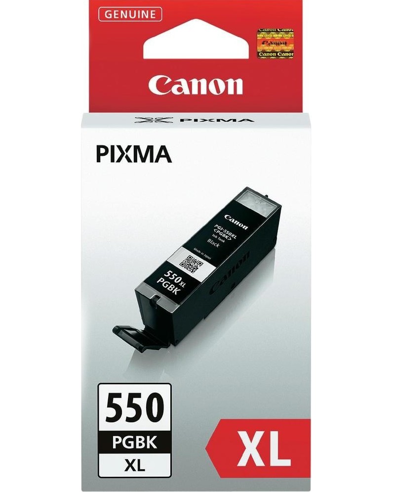 Касета с мастило за принтер Canon PGI-550XL Black Касета с мастило за принтер Canon PGI-550XL Black - 500 страници -