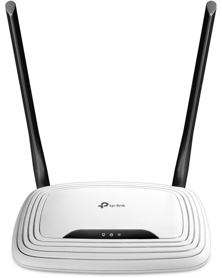 Безжичен рутер TP-Link TL-WR841N Безжичен рутер TP-Link TL-WR841N - 2.4 GHz (300 Mbps), 2 антени -