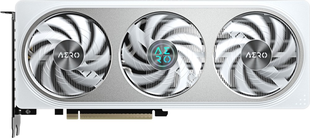 Видео карта Gigabyte RTX 5060 Aero Видео карта Gigabyte RTX 5060 Aero - 8 GB, GDDR7, 128 bit, Triple Fan OC -