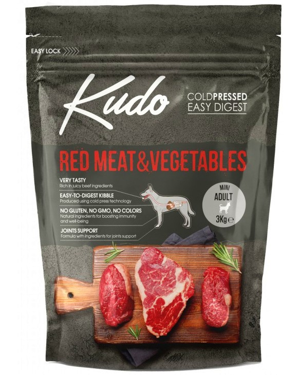 ������� ��������� ���� ����� �� ������ Kudo Mini Adult - 3 � 12 kg, � ������� ���� � ���������, �� ������ � ����� ������, � ����� ������� - �����