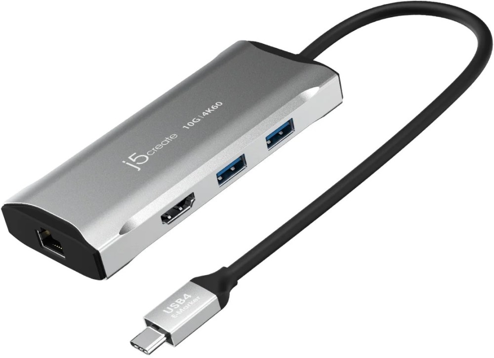 Докинг станция USB-C j5create JCD392 Докинг станция USB-C j5create JCD392 - 5 порта -