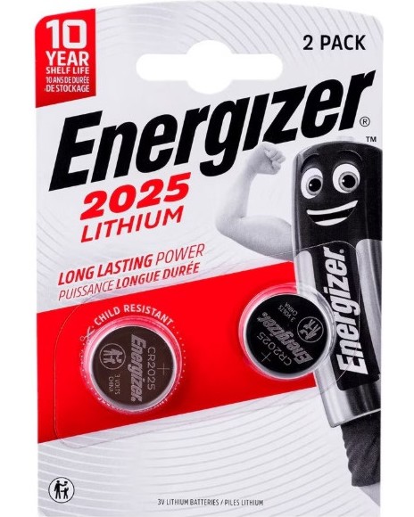 Батерия CR2025 Батерия CR2025 - Литиева 3V - 2 броя - батерия