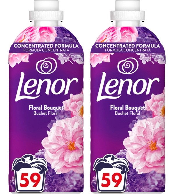   Lenor Floral Bouquet - 2  x 1.239 l,   ,   Fragrance Therapy - 
