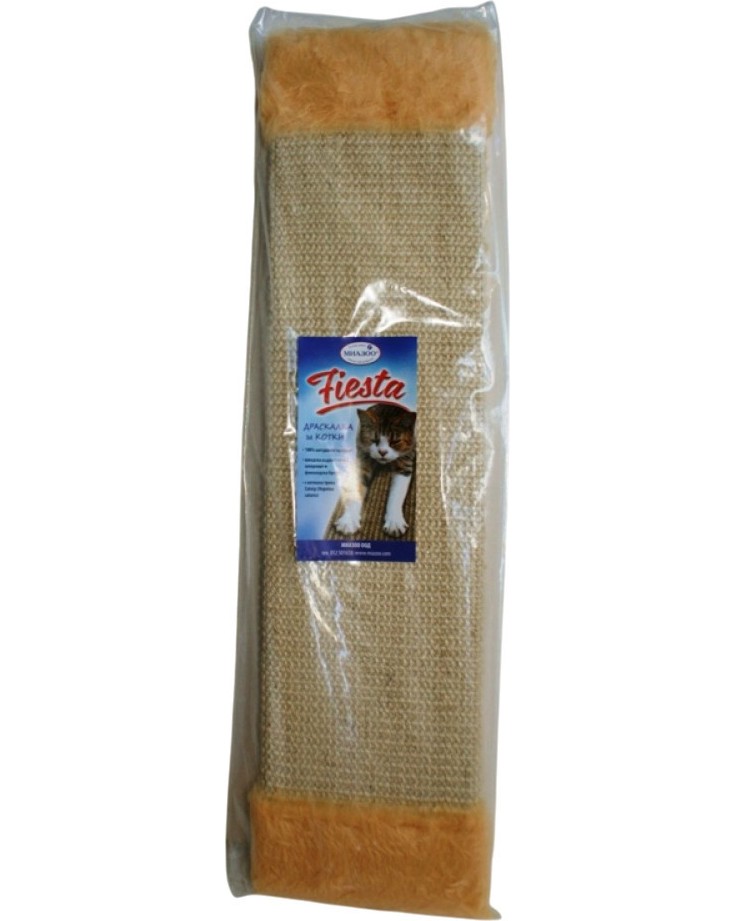 Драскалка за котки anipro Fiesta Драскалка за котки anipro Fiesta - 15 x 63 cm, с котешка мента - продукт