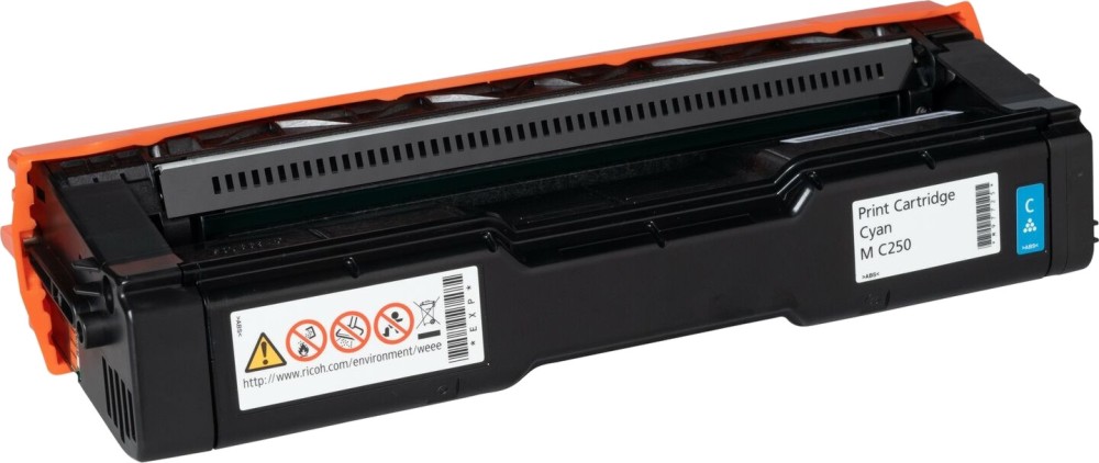 Тонер касета RICOH C250 RY Cyan Тонер касета RICOH C250 RY Cyan - 2300 страници -