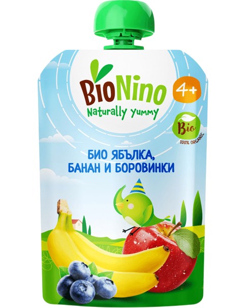 ��� ������ ���� � ������, ����� � ��������� BioNino - 90 g, �� 4+ ������ - ����