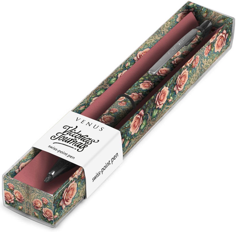 Химикалка Victoria's Journals Venus Roses Химикалка Victoria's Journals Venus Roses - С подаръчна кутия -