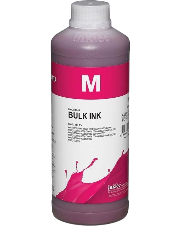 Мастило за принтер InkTec R0001-01LM Magenta Мастило за принтер InkTec R0001-01LM Magenta - 1 l, 4500 страници -