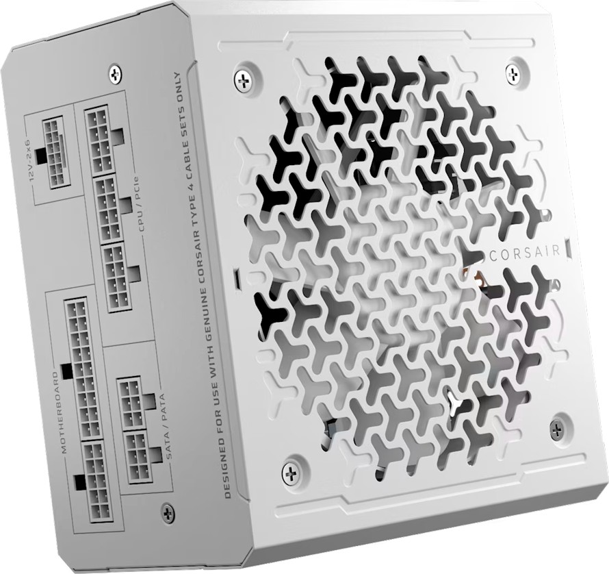���������� Corsair RM850e White - 850 W, 80 Plus Gold, ATX 3.1 - 
