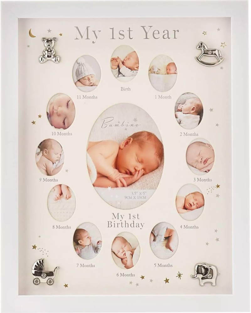 Рамка за снимки Widdop Bingham My 1st Year Рамка за снимки Widdop Bingham My 1st Year - От колекцията Bambino - продукт
