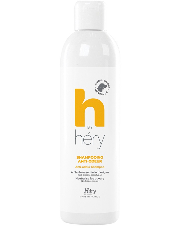 Шампоан за кучета против лоша миризма Hery Шампоан за кучета против лоша миризма Hery - 200 ml - шампоан