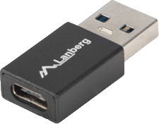 Адаптер USB-C female към USB-A male Lanberg Адаптер USB-C female към USB-A male Lanberg -
