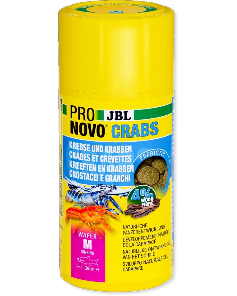   ,      JBL Pronovo Crabs Wafer M - 100  250 ml - 
