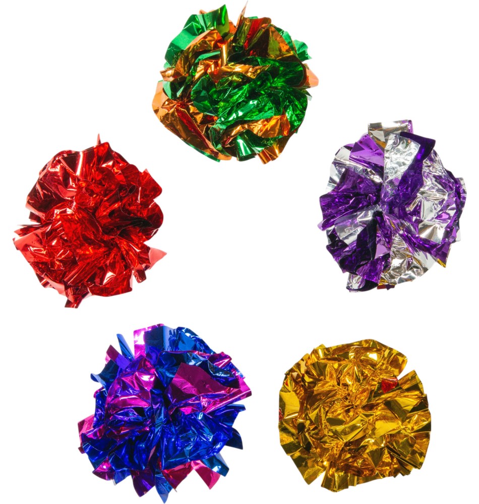 �������� ������� �� ����� ����� - Kiko Crinkle Balls - 10 ����, ∅ 5 cm - �����