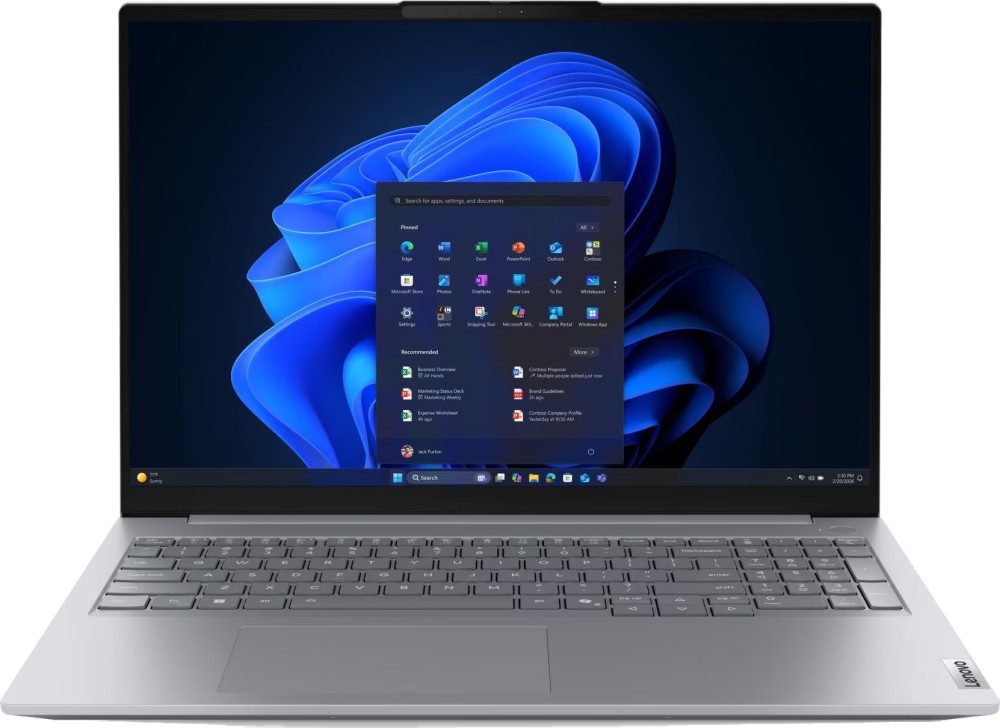 ������ Lenovo ThinkBook 16 G9 - AMD Ryzen 7 250 3.3 GHz, 16" IPS 1920 x 1200, 60 Hz, 32 GB RAM DDR5, 512 GB SSD, FreeDOS - 