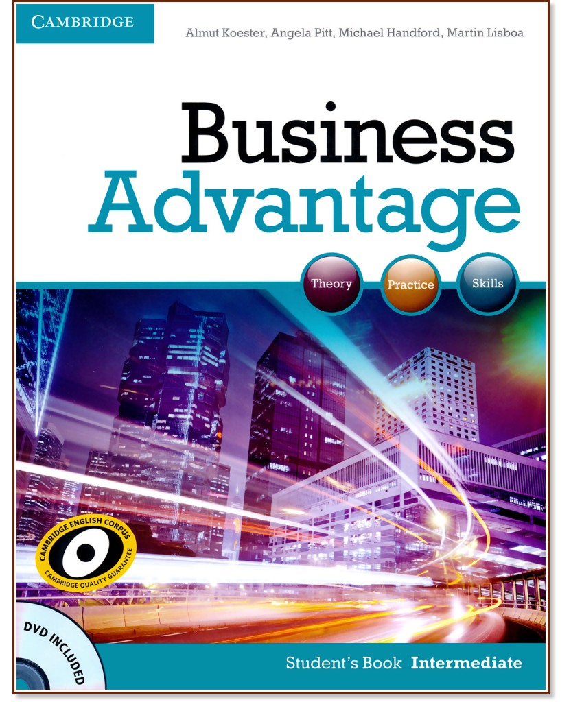 Business Advantage:      :  Intermediate:  + DVD - Michael Handford, Martin Lisboa, Almut Koester, Angela Pitt - 