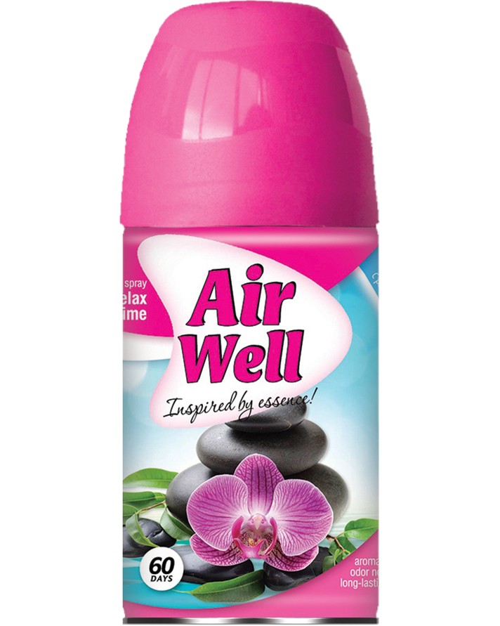 Пълнител за ароматизатор Air Well Relax Time Пълнител за ароматизатор Air Well Relax Time - 250 ml - продукт