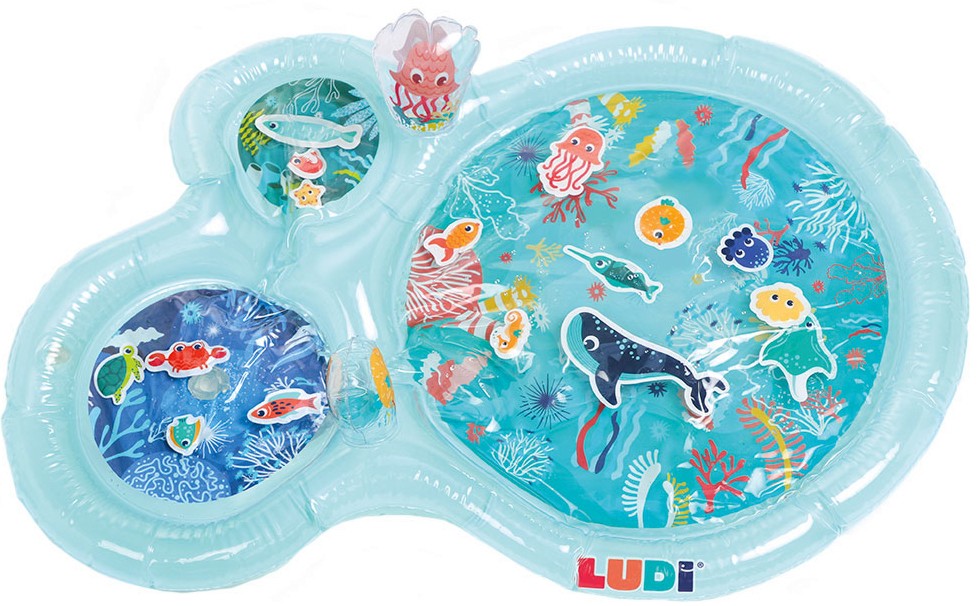 Водна постелка за игра LUDI Water Playmat Водна постелка за игра LUDI Water Playmat - 94 x 63 cm - продукт