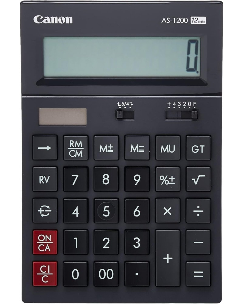 Настолен калкулатор 12 разряда Canon AS-1200 Настолен калкулатор 12 разряда Canon AS-1200 -