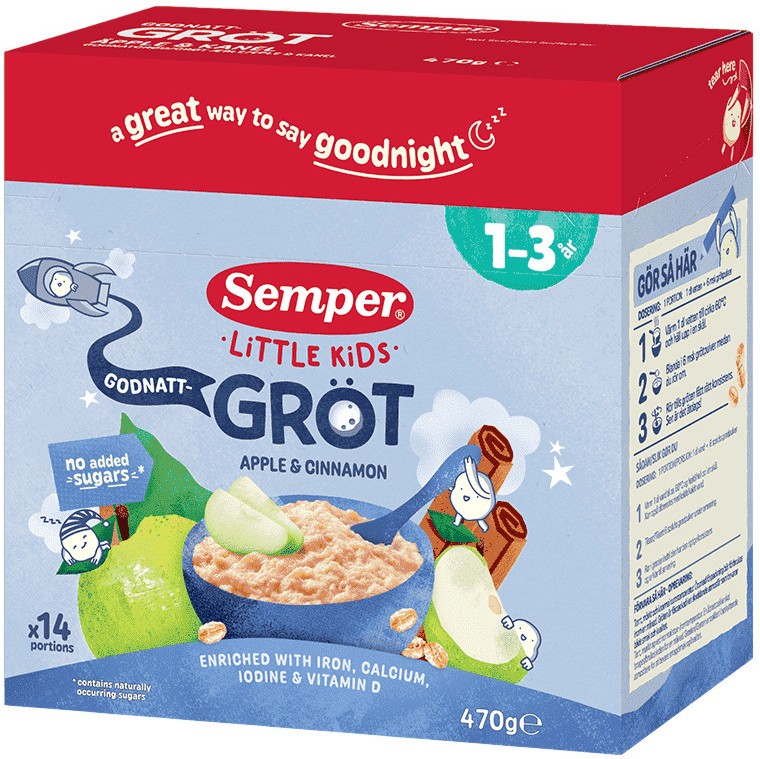 ��������� ������ ���� "���� ���" � ������ � ������ Semper Little Kids - 470 g, �� 1-3 ������ - �����