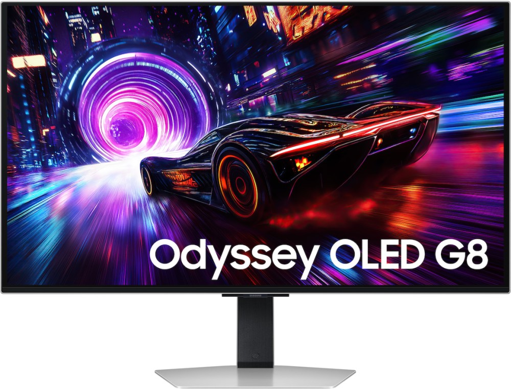 Монитор Samsung Odyssey G8 LS32FG810 Монитор Samsung Odyssey G8 LS32FG810 - 32", OLED, 240 Hz, 16:9, 3840 x 2160, 1 ms, 2 x HDMI, DisplayPort, 2 x USB-A, AMD FreeSync Premium Pro -