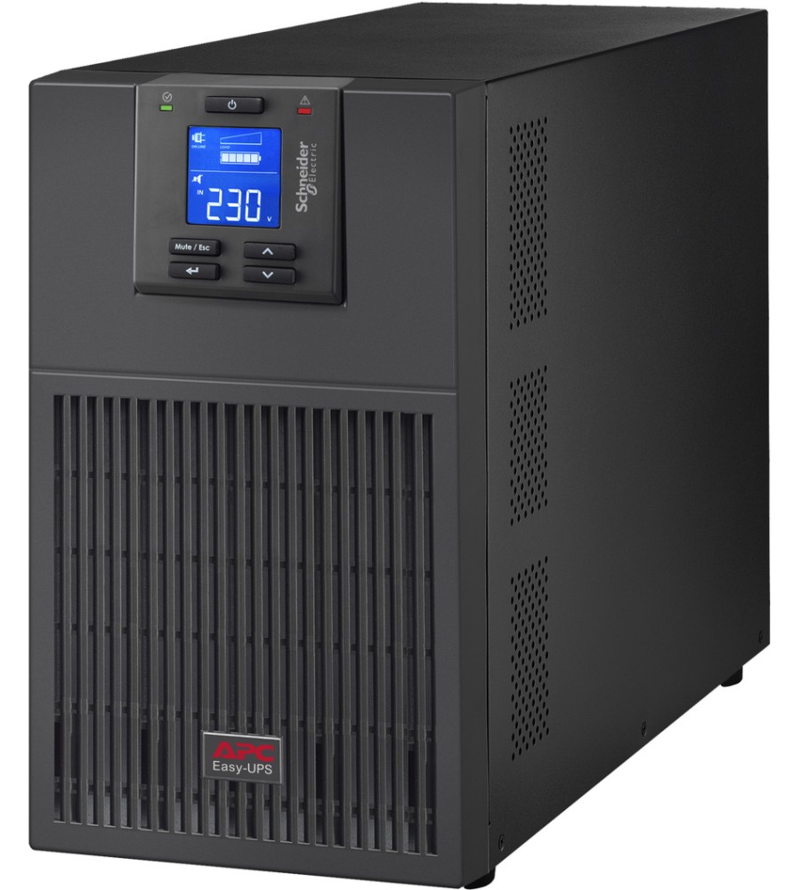 Непрекъсваемо токозахранващо устройство APC Easy UPS SRV3KI-E Непрекъсваемо токозахранващо устройство APC Easy UPS SRV3KI-E - 3000 VA, 2700 W, 6 x IEC 60320 C13, 1 x IEC 60320 C19, USB, RS232, On-Line -