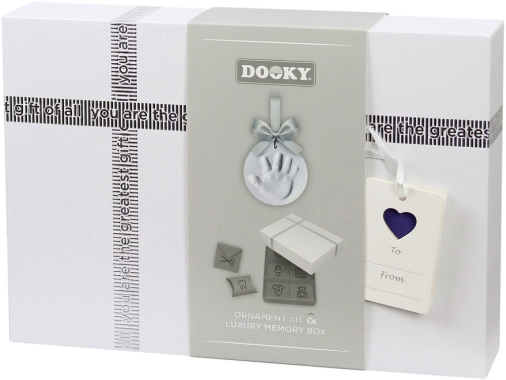 Кутия за спомени и отпечатък Dooky Gift Set Кутия за спомени и отпечатък Dooky Gift Set - продукт