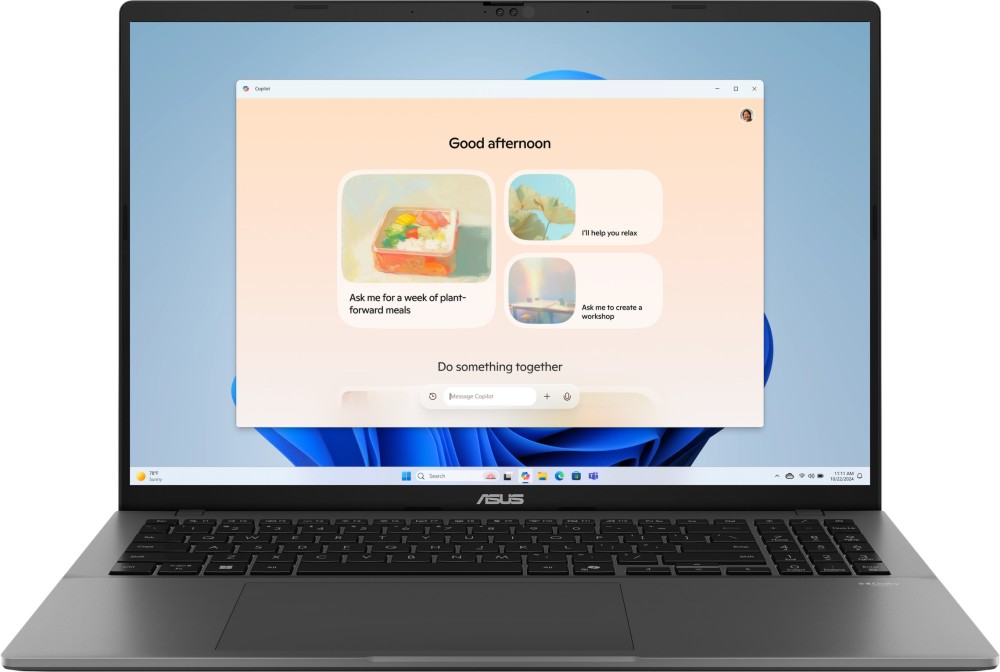  ASUS Vivobook S16 S3607CA-RP036 - Intel Core Ultra 5 225H 1.3 GHz, 16" IPS 1920 x 1200, 144 Hz, 16 GB RAM DDR5, 1 TB SSD, No OS - 
