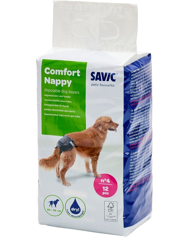    Savic Comfort Nappy T4 - 12 ,  40  48 cm - 