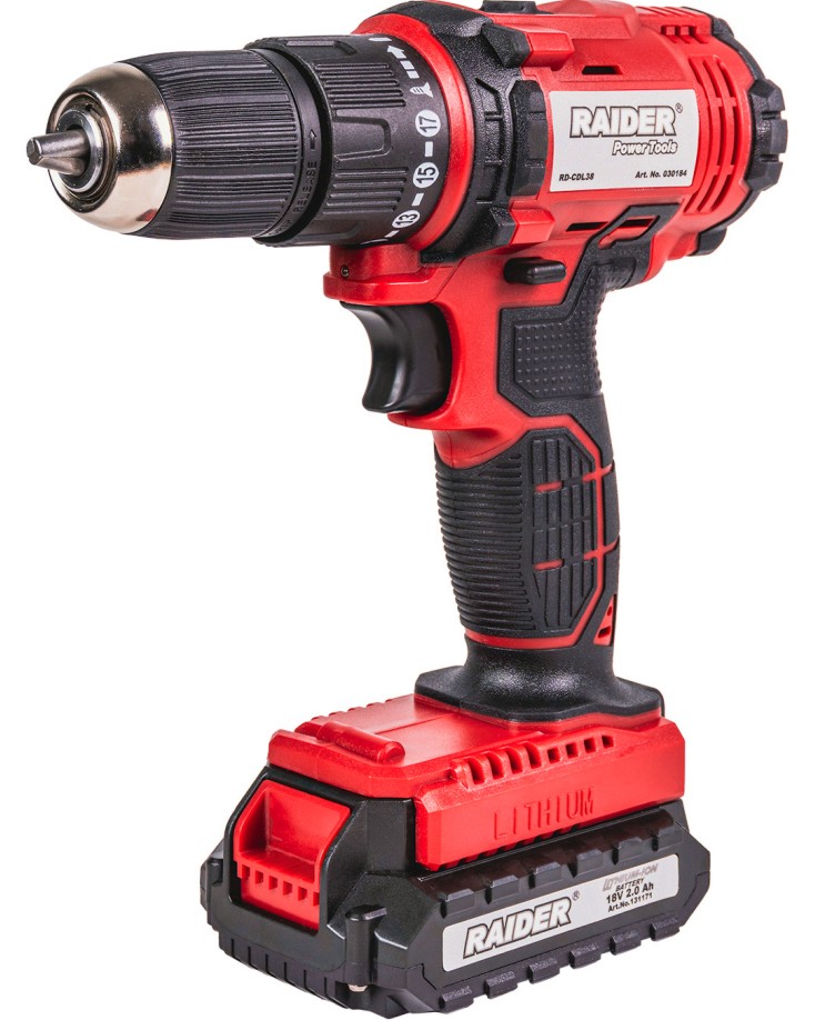    18V Raider RD-CDL38 -  2 ,      Power Tools - 