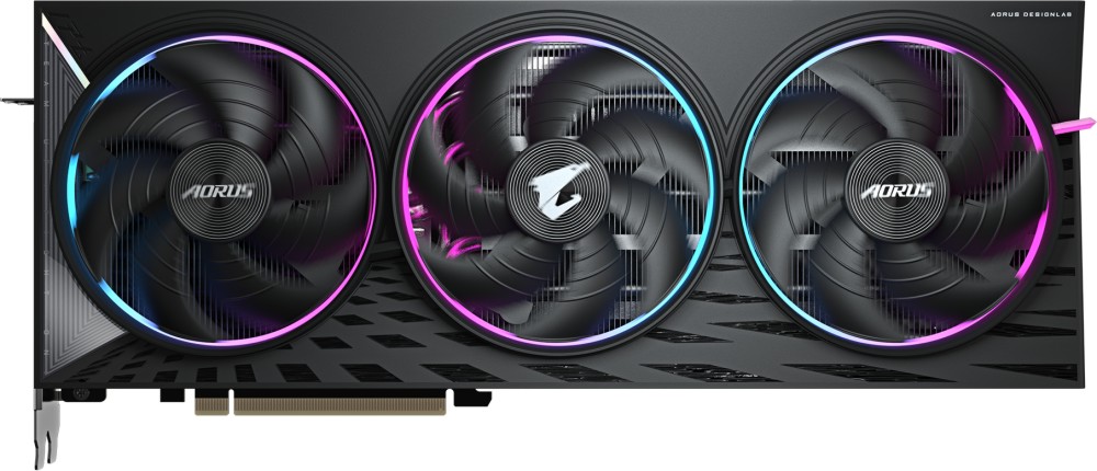 Видео карта Gigabyte Aorus Radeon RX 9070 XT Elite Видео карта Gigabyte Aorus Radeon RX 9070 XT Elite - 16 GB, GDDR6, 256 bit, Triple Fan -