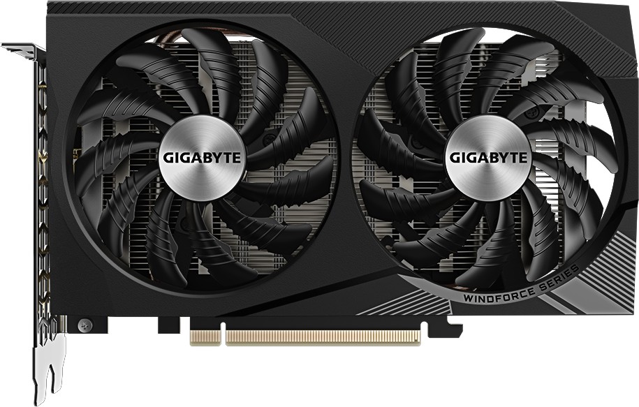 ����� ����� Gigabyte RTX 3050 WINDFORCE V2 - 8 GB, GDDR6, 128 bit, Dual Fan OC - 