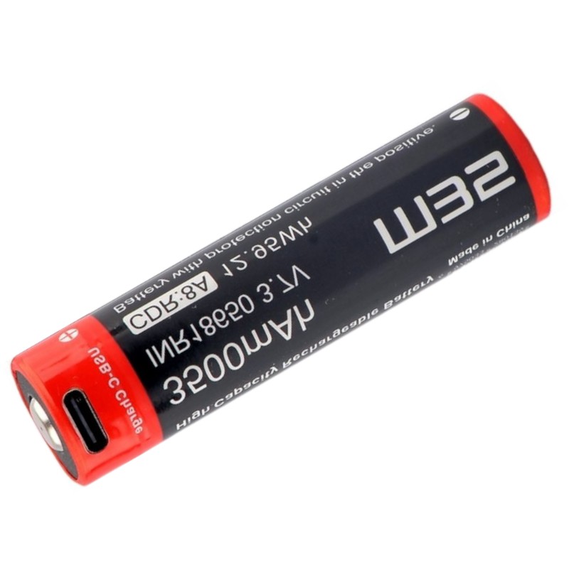    USB-C 3.7 V 18650 M35 -  Li-Ion (18650) 3500 mAh - 