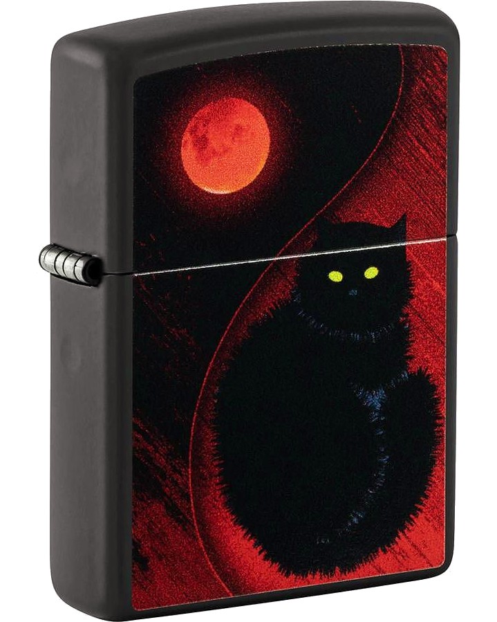   Zippo Black Cat Design - 