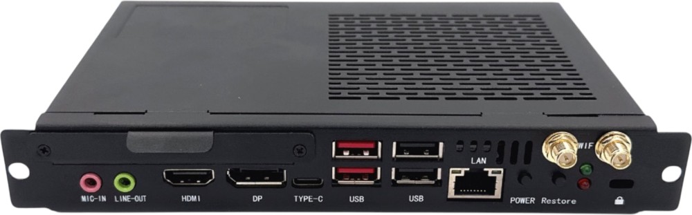 Компютърен модул за интерактивен дисплей Wacebo Mini PC OPS 712 Компютърен модул за интерактивен дисплей Wacebo Mini PC OPS 712 - Intel Core i7 12th Gen, 8 GB RAM DDR4, 512 GB SSD, Windows 11 Pro -