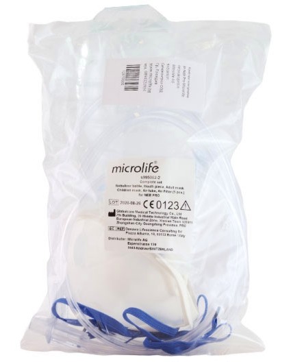 Комплект аксесоари за инхалатор Microlife Комплект аксесоари за инхалатор Microlife - За модел NEB Pro - продукт