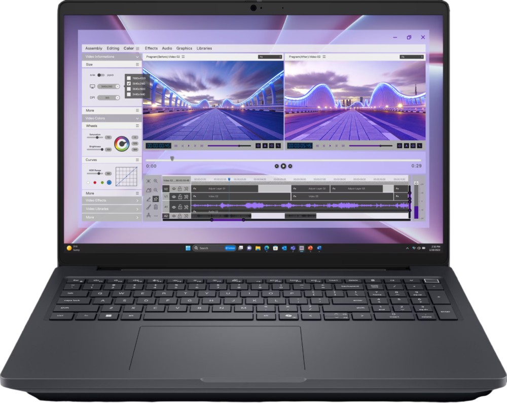 Лаптоп Dell Pro Max 16 MC16250 Лаптоп Dell Pro Max 16 MC16250 - Intel Core Ultra 7 265H 2.2 GHz, 16" IPS 1920 x 1200, 60 Hz, 16 GB RAM DDR5, 512 GB SSD, Windows 11 Pro -