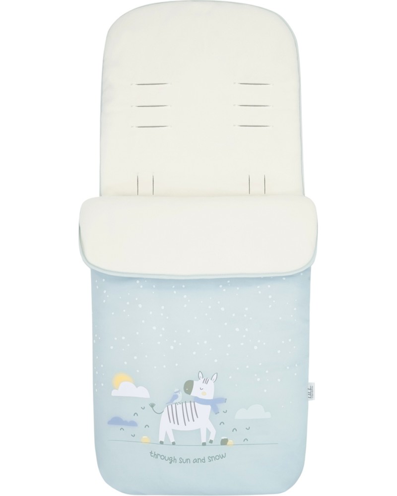 Чувалче за количка Kikka Boo Polar Чувалче за количка Kikka Boo Polar - От колекцията Stripy Friends - продукт